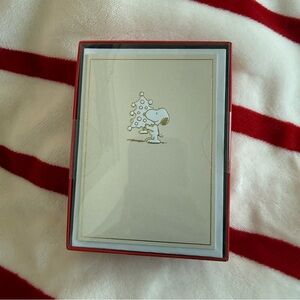 Snoopy Christmas Holiday Cards w/ Envelopes